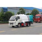 Mini Cheaper  4x2  5CBM Compactor Garbage Truck Belt Side Hanging Barrel