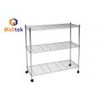 OEM Zinc coated Detachable Metal Wire Rack Shelf 30kgs/layer for sale
