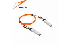 China 10G SFP+ To SFP+ AOC Active Optical Cable Juniper Compatible 4 Meters supplier