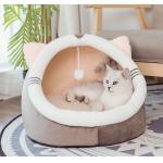 Small Dog Bed With Anti-Slip Bottom Cotton Cat Bed  For Indoor Cats for sale