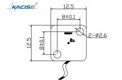 China Automobi Uniaxial Accelerometer Sensor Module High G Value / Bandwidth supplier