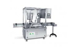 China Glass Bottle GMP 500ml Detergent Filling Machine supplier
