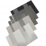 5% Openness Textured 2m Width Screen Double Roller Blinds Fabrics For Window