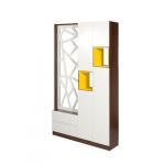 MDF Painted Hall Divider Cabinet , Room Divider Cupboard Household Furniture for sale