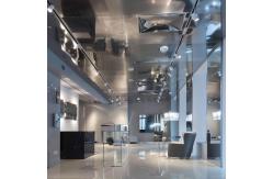 China Customizable Stainless Steel Ceiling Grids For Retail Displays supplier