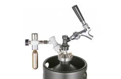 China SS304 Double Wall 5L Carbonated Drink Ball Lock Mini Keg supplier