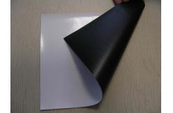 China Hot / Cold Laminated Glossy / Matte Frontlit Flex Banner Roll Black Back Tarpaulin supplier
