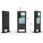 Android Outdoor Digital Sign Boards 49 55 Inch High Brightness Energy Saving for sale