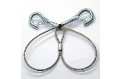 China Steel Wire Rope With Hook For Cable Display System supplier