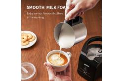 China White Espresso Milk Frother 200W 4 In 1 , Automatic Electric Coffee Foam Maker supplier
