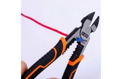China HRC62 8 Inch High Leverage Wire Side Cutters Side Cutters Electrical supplier