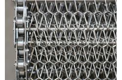 China Chain 304 Ss Wire Mesh Conveyor Belt Width 800mm supplier
