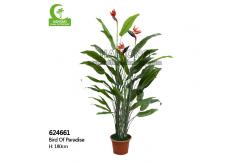 China Hot Sale Artificial Bird Of Paradise Tree With Real Touch Leaves supplier