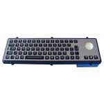 Custom usb keyboard /  Backlit industrial keyboard with illuminated red trackball