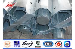 China High Strength Polygon Galvanized Steel Pole 33kv 110kv 132kv 230kv 380kv 400kv 550kv supplier