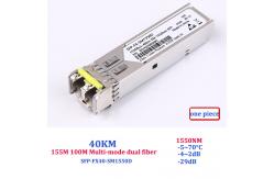 China 100M 155M Multimode Dual Fiber Optical Module Compatible With Huawei H3C Switch supplier