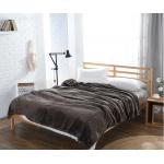 Lightweight Mesh Plush Embossed Flannel Bedsheet Decorative Waffle Flannel Fleece Blanket Queen Size for sale
