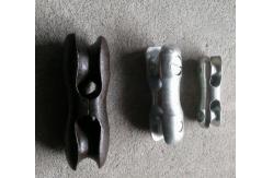 China Rated Load 30kN Transmission Line Stringing Tools 8 - Shape Bend Resistant Connector supplier