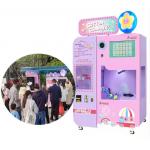 Automatic Floss Cotton Candy Vending Machine Exclusive Robotic Arm Sensing Chip