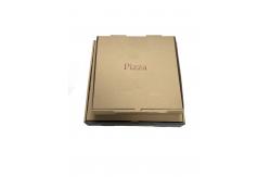 China Customized pizza box recyclable fast food packaging box wholesale free design Eco- friendly supplier