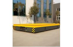 China Tonglida Electric Steel Motorized Transfer Cart Yellow Material Transfer Carts supplier