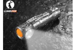 China MIni Lumintop Hlaaa Flashlight , LED Headlight Flashlight With Magnetic Tail Cap supplier