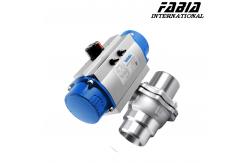 China 2 Piece Pneumatic Control Ball Valve 1 Inch 2 Inch Butt Welding supplier