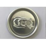 200 SOT Aluminum Can Lids Easy Open Ring Pull Lid Thickness 0.18mm Customized Color for sale