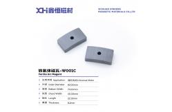 China Permanent  Strong Ferrite Magnets For Universal Generator Motor W001C supplier