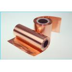 Red 12um Thin Copper Foil of Lithium Ion Battery , RoHS Approval Copper Metal Sheets for sale