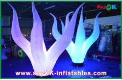 China Attractive Led Inflatable Lighting Water Plants 1m - 3m Diameter supplier