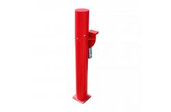 China Electric Parking Round Boom Barrier Gate Vehicle Access Control Security 3s High Speed supplier