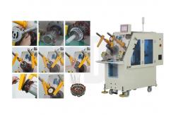 China Simultaneously Wedge and Coil Inserting Machine for Induction Motor Stator supplier