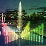 Small Garden Park Hotel Portable Dancing Movable Water Fountain for sale
