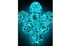 China Polyhedron Dungeons and Dragons in the Dark DND Resin Dice Custom Sharp supplier