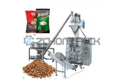China Automatic Coffee Packing Machine Vertical Roll Film Bag Making supplier