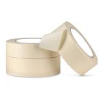 Easy Cut 50m Cream White Crepe Paper Masking Tape for sale