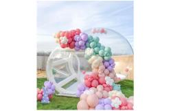 China 3m with blower air pump kids play transparent bubble house inflatable snow globe supplier