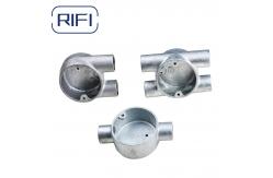 China Hot Dipped Galvanized Circular Junction Box OEM Electrical Conduit Box supplier