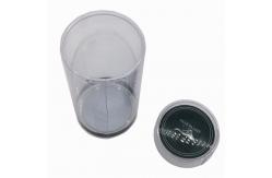 China Offset Printing Mascara Cylindrical Packaging Boxes Recycled Plastic Tube Box supplier