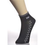 Organic Cotton Grey / Black  Nylon Running Socks With OEM Service for sale