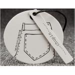 Lightweight Garment Swing Tags / Clothing Hang Tags With String SGS Approval for sale