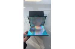 China Eco Friendly Folding Boutique Box Macaron Automatic Folding Gift Box supplier