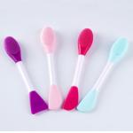 Multifunctional Pantone Color Silicone Cleansing Brush With Double Head for sale