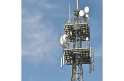 China Four Legged Angular Steel Lattice Tower For Telecommunication supplier