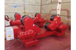 China 40 Ton PU Self - Aligning Tank Turning Rolls Wind Tower Welding Rollers supplier