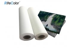 China White 270gsm Wall Mural Polyester Canvas Rolls Matte Self Adhesive Blank Waterproof supplier