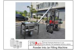 China Automatic Auger Filling Machines For Multiple Containers Continuous Process supplier