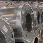 140g Zinc Galvanized Steel Coil 95HRB 1000mm Length Ma Steel DX51D for sale