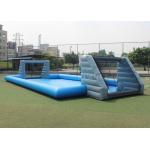 Durable PVC Tarpaulin Inflatable Football Game Field Court Arena Pitch for sale